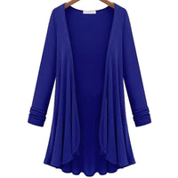 Damen-Cardigan mit Rüschen – Herbstzauber Elena