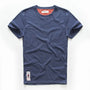 Klassisches Baumwoll-T-Shirt mit zeitlosem Look – Victor