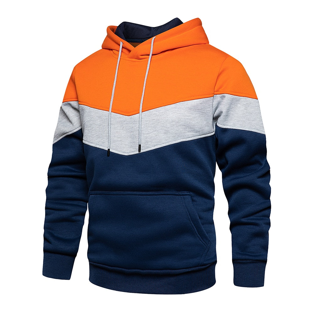 Herren Kapuzenpullover aus Baumwoll-Polyester-Mix – Darius