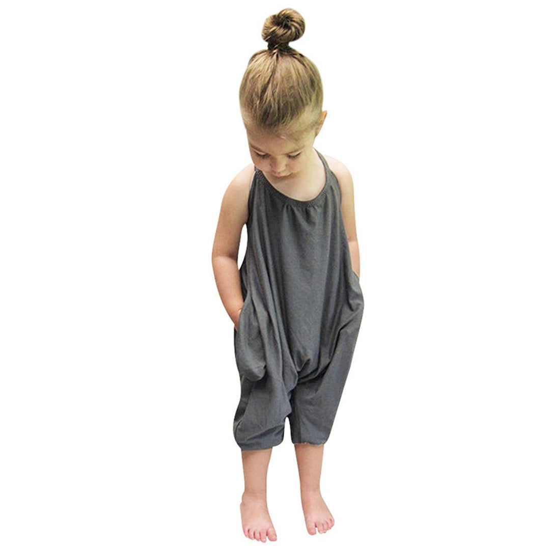 Mädchen Halter Jumpsuit – Mila