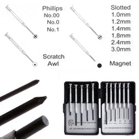 11-teiliges Mikro-Präzisionsschraubendreher-Set mit Tragetasche – Craftix
