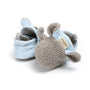 Weiche rutschfeste Lauflernschuhe für Babys mit Lamm-Motiv – Winterzauber Schrittchenwarm
