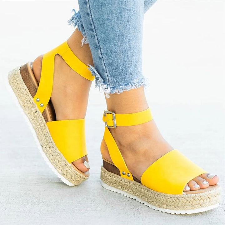 Trendige Damen High Heel Sandalen mit Reißverschluss – Leona