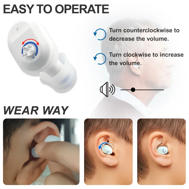 Mini In-Ear Hörgeräte – ClearMini 2025