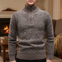 Halb-Zipper Pullover - Daniel