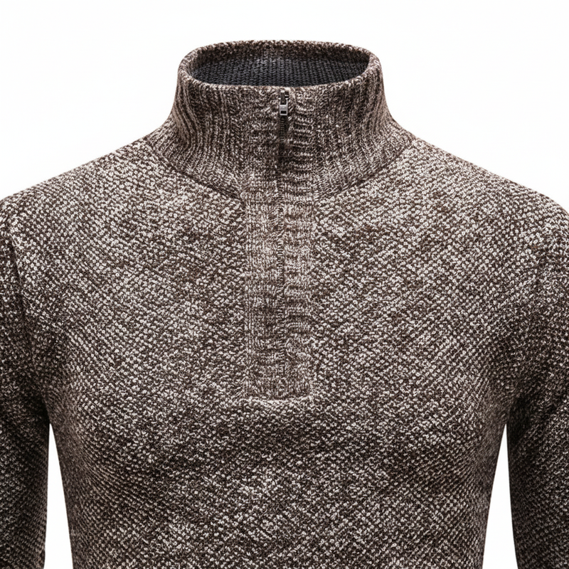 Halb-Zipper Pullover - Daniel