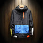 Half-Zip Hooded Windbreaker Jacket - Clarence