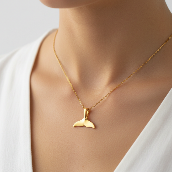 Halskette Mit Anhänger - WhaleTailJewelry 