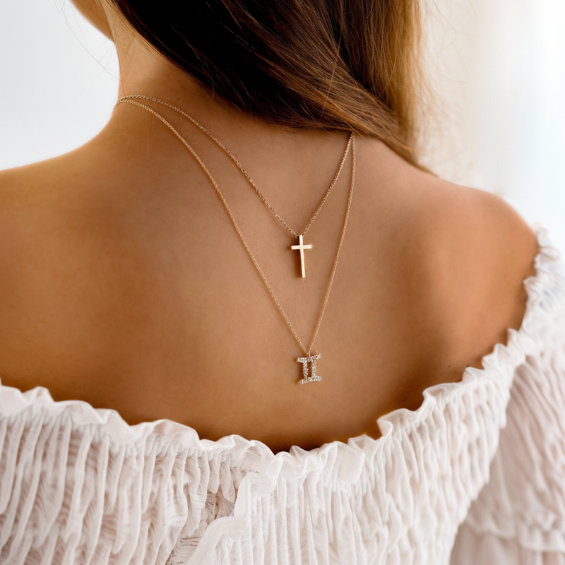 Halskette Mit Kreuz - EternalJewelry 