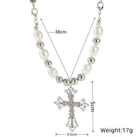 Halskette Mit Kreuzanhänger - PearlCross 
