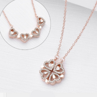 Halskette Mit Zirkonia - DiamondWings 