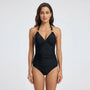 Halterneck Two-Piece Tankini Set - Bonnie