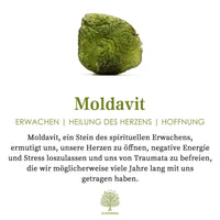 Handgefertigte Halskette - MoldaviteLux 