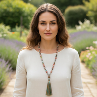 Handgefertigte Mala Kette - HeartMala 