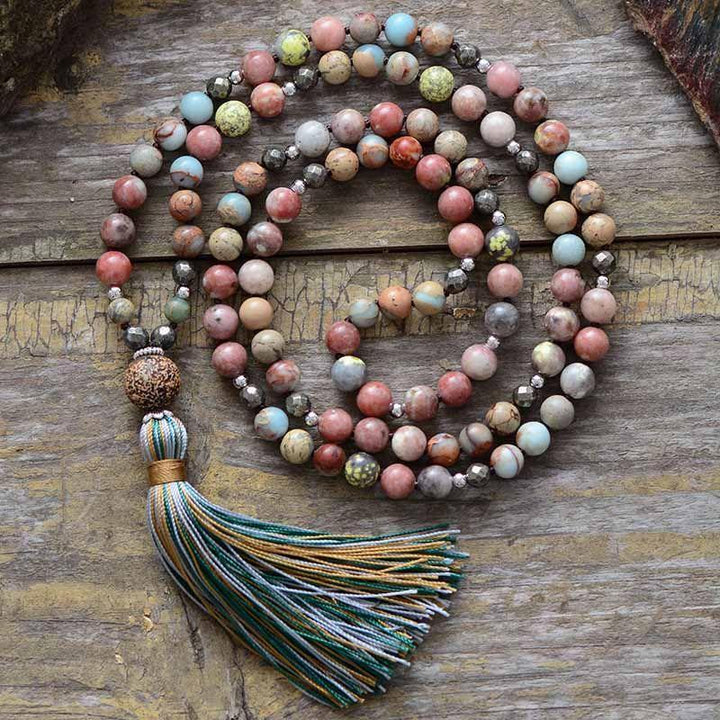 Handgefertigte Mala Kette - HeartMala 