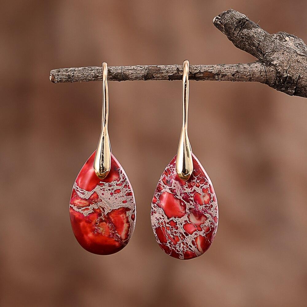 Handgefertigte Teardrop-Ohrringe - HarmonyEarring 