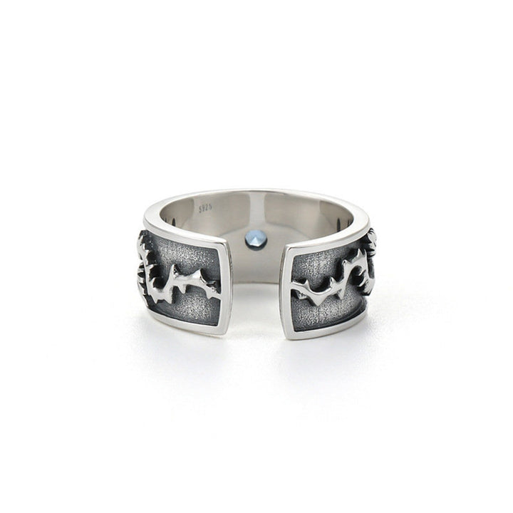 Handgefertigter Silberring - ProtectionRing 