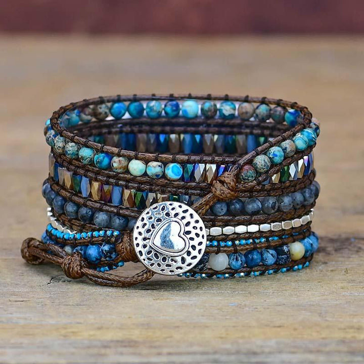 Handgefertigtes Armband - GemstoneBand 