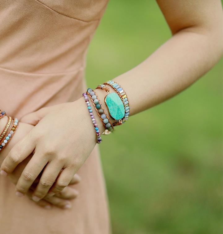 Handgefertigtes Armband - JasperPower 