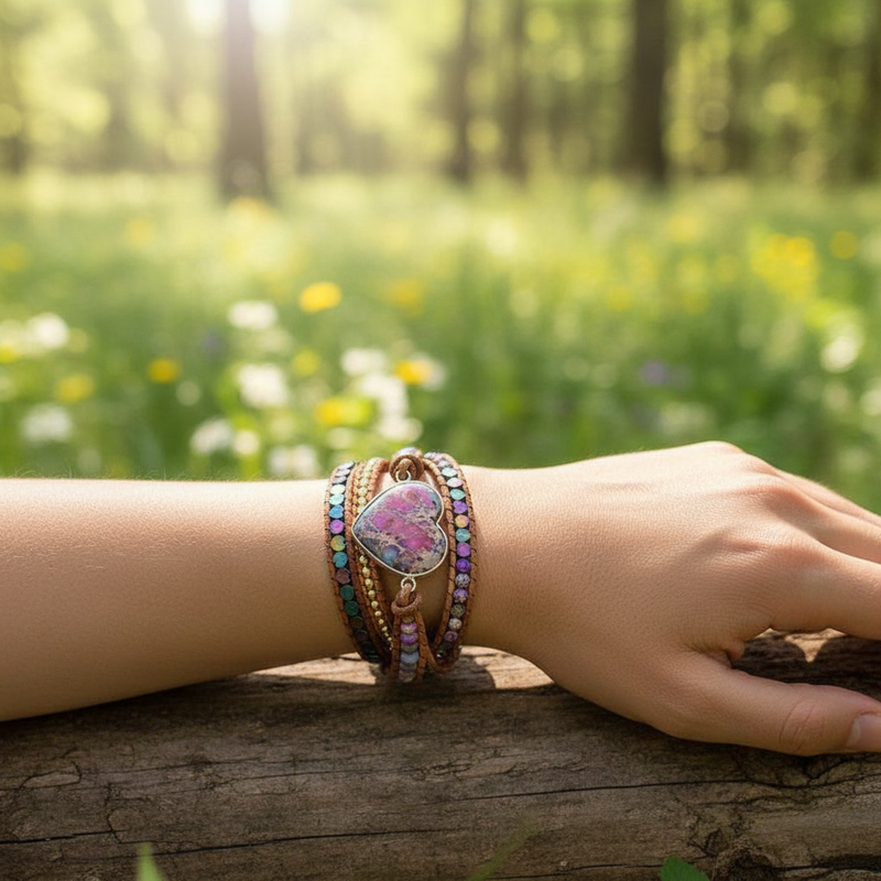 Handgefertigtes Wickelarmband - LoveWrap 