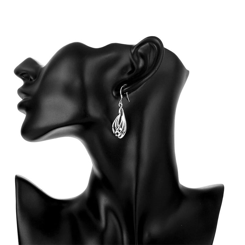 Hängende Tropfenohrringe - DropCharm 