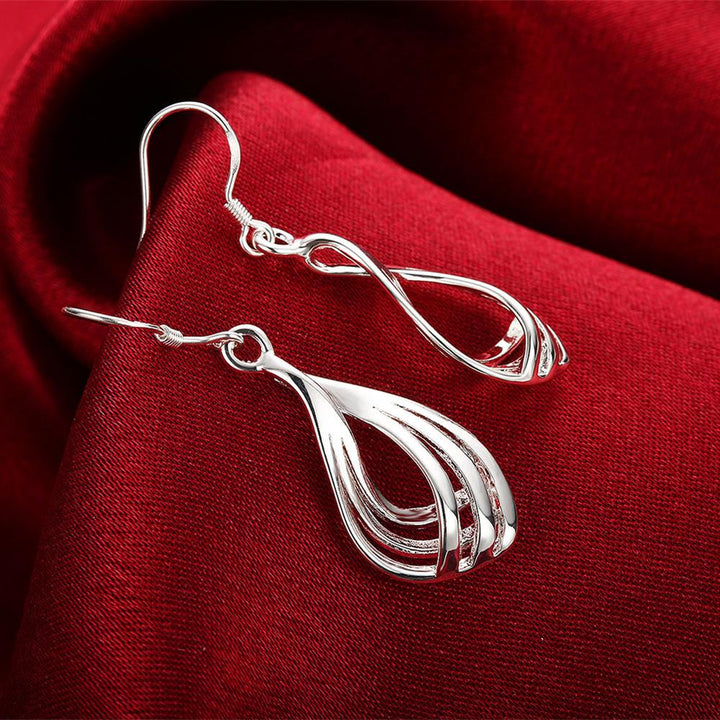 Hängende Tropfenohrringe - DropCharm 