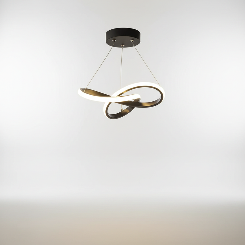Hängende Wellenförmige Lampe - HaloWeave