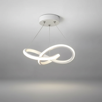 Hängende Wellenförmige Lampe - HaloWeave