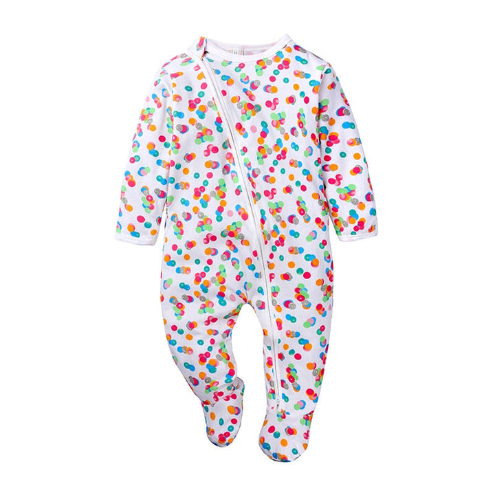 Wärmender Baby-Schlafstrampler mit Reißverschluss – KuschelWickel