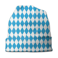 Beanie mit Rautenmuster – WiesnBean Oktoberfest 2026