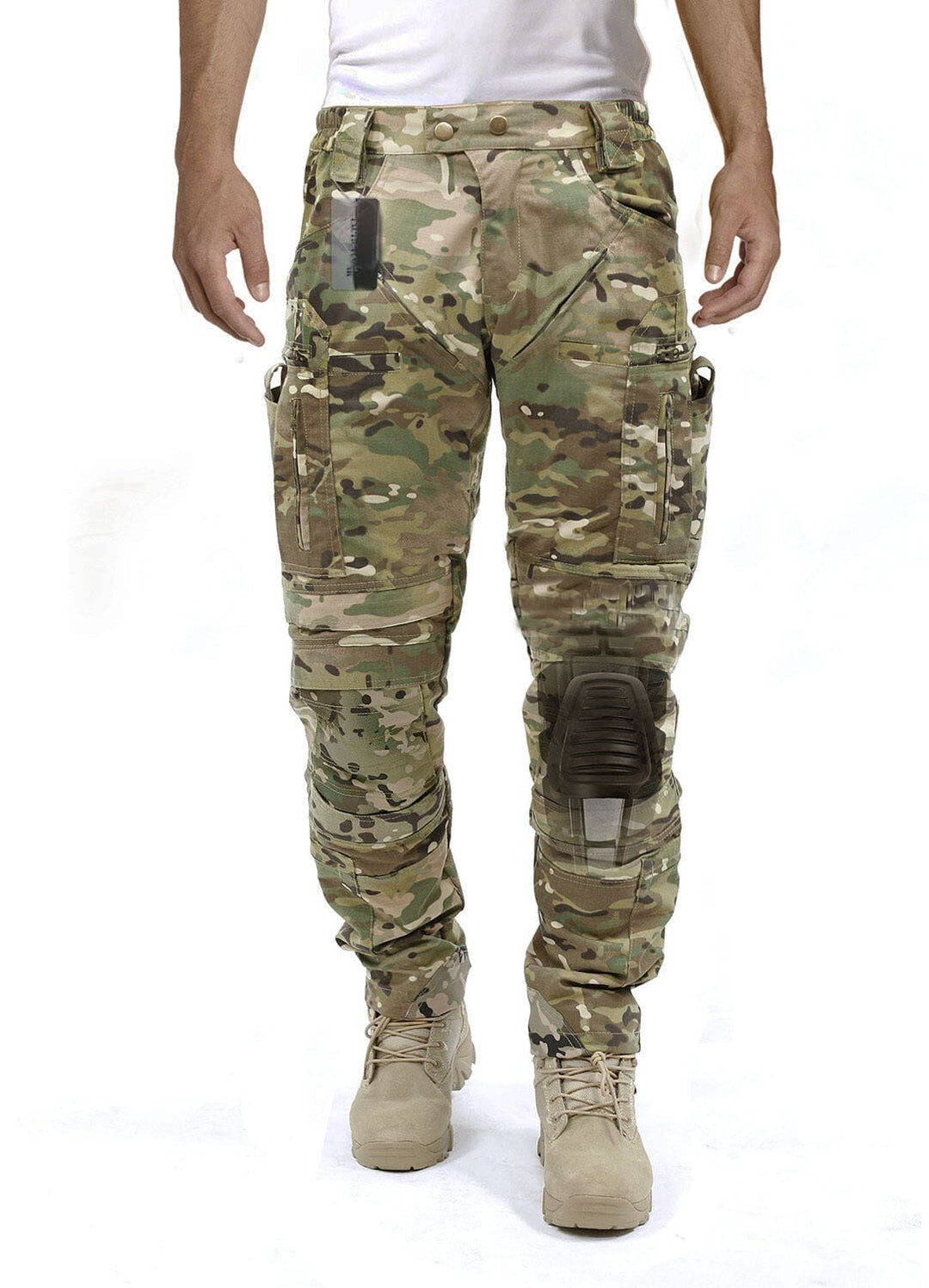 Herren Cargo-Hosen mit Knieschutz – Tobias