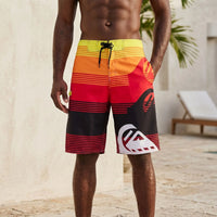 Herren-Boardshorts Mit Grafikprint - Oceaniq
