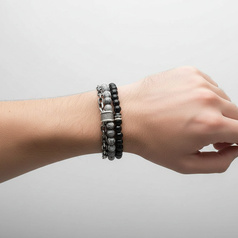 Herrenarmband Aus Jaspis - JasperArm 