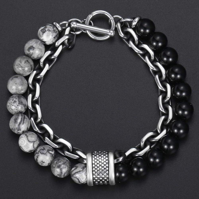 Herrenarmband Aus Jaspis - JasperArm 
