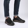 Herrenleder Schuh Mit Schnürverschluss - Marco
