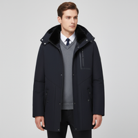 Herrenparka Mit Abnehmbarer Kapuze - Lawrence