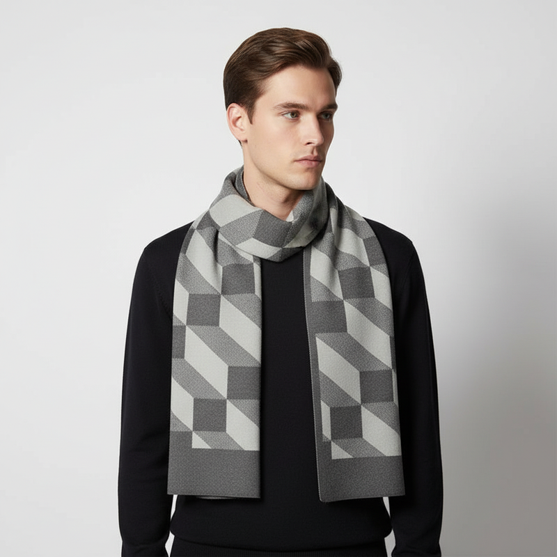 Herrenschal Aus Feinem Kaschmir - Cozyline