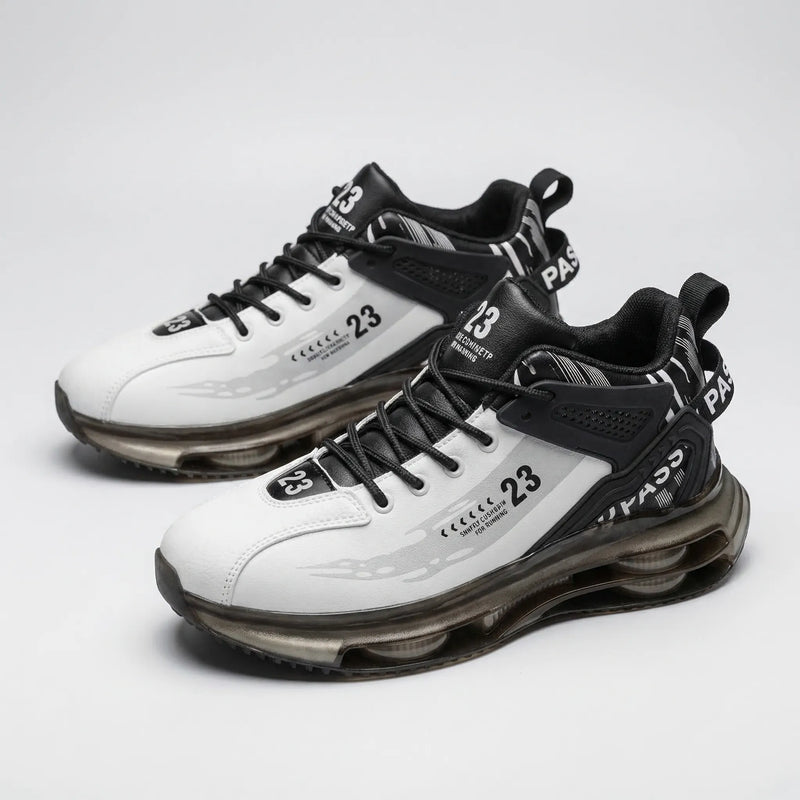 High-Ankle Lace-Up Sneaker - Carlos
