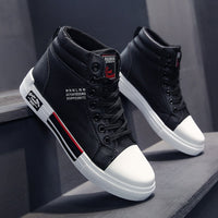 High-Top Men's Trainer With Lace-Up Fastening - Dallas