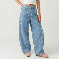 High-Waist-Hose Im Barrel-Schnitt -  Sophia