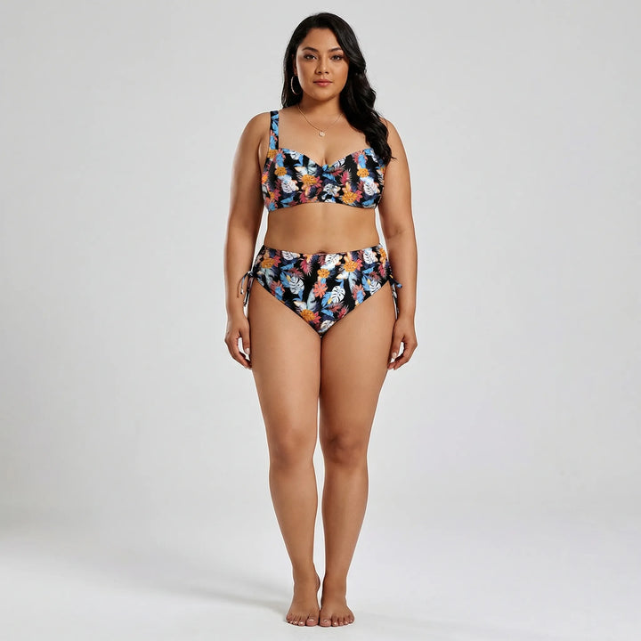 High-Waist Bikini Set Für Kurvige Figuren - Amanda