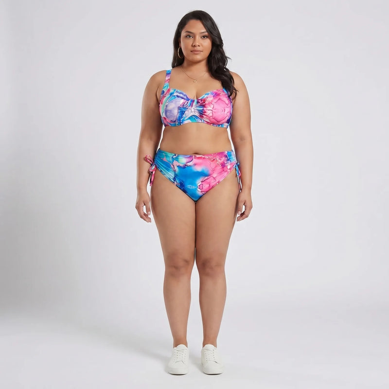 High-Waist Bikini Set Für Kurvige Figuren - Amanda