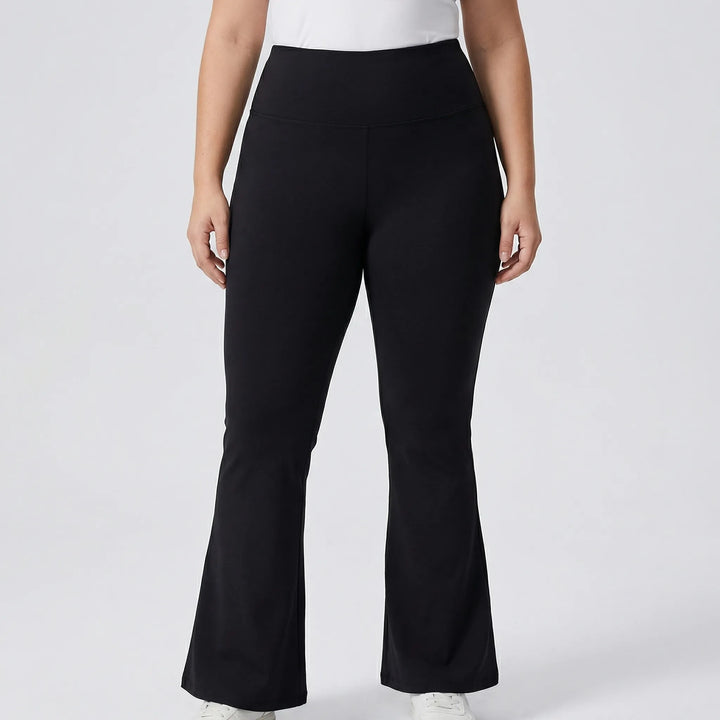 High-Waist Bootcut Plus-Size Leggings - Joann