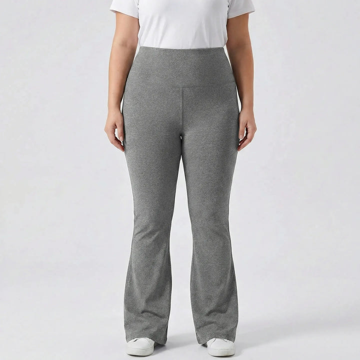 High-Waist Bootcut Plus-Size Leggings - Joann
