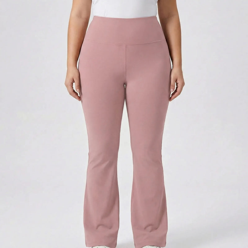 High-Waist Bootcut Plus-Size Leggings - Joann
