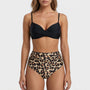 High-Waist Twist-Front Bikini Set - Patti
