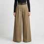 High-Waisted Wide-Leg Palazzo Trousers - Jane