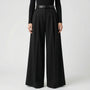 High-Waisted Wide-Leg Palazzo Trousers - Jane
