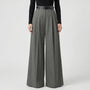 High-Waisted Wide-Leg Palazzo Trousers - Jane