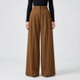 High-Waisted Wide-Leg Palazzo Trousers - Jane